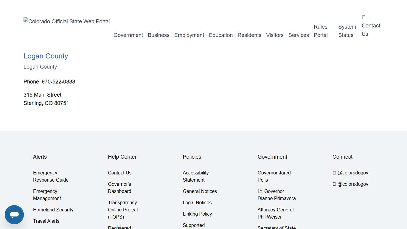 Logan County colorado.gov
